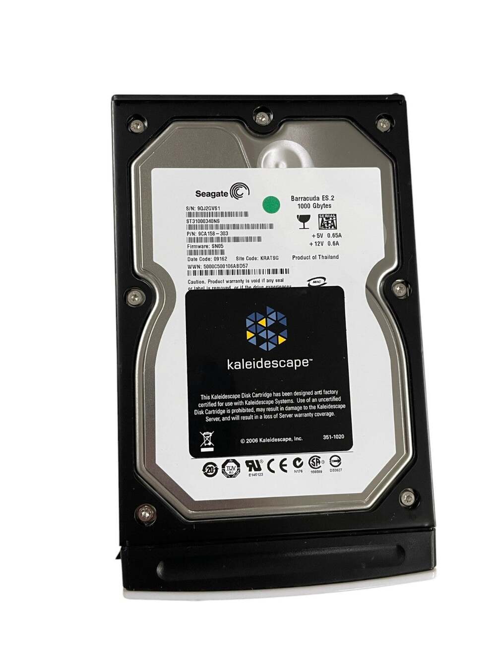 Seagate Barracuda ST31000340NS HP ES.2 1TB 3.5" SATA 7200RPM Internal Hard Drive